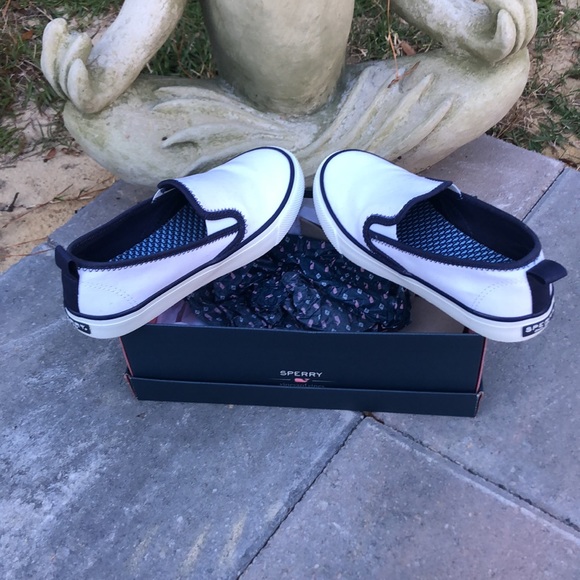 Sperry/Vineyard Vine Canvas Slide NEW size 6 - Picture 4 of 9